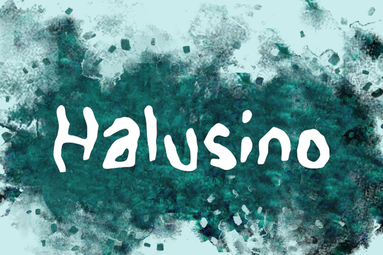 h Halusino Font