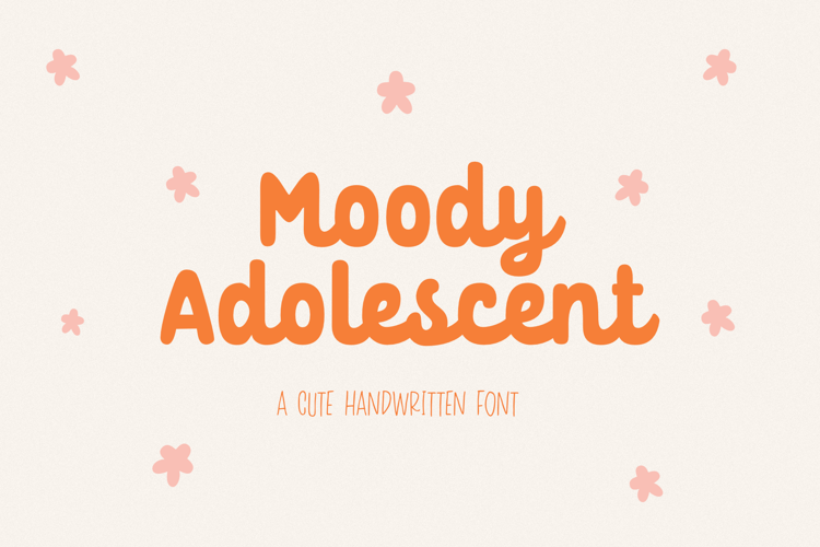Moody Adolescent Font