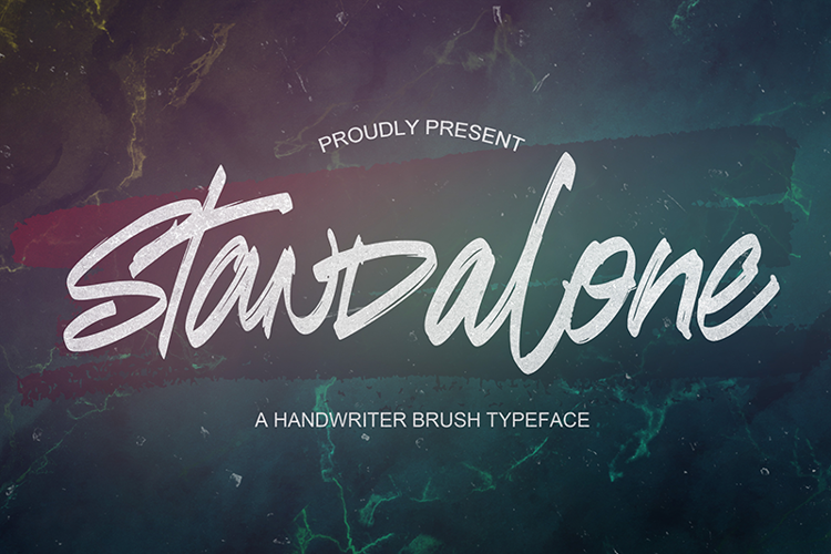 Stand Alone Font