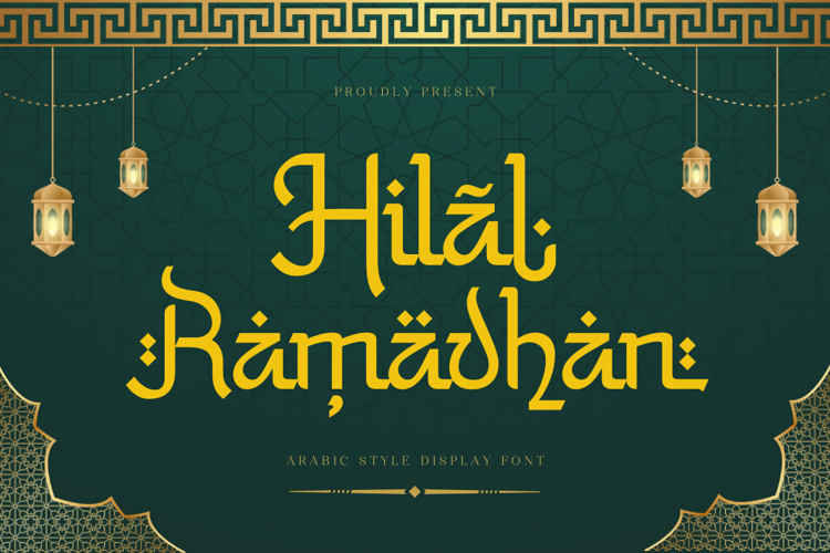 Hilal Ramadhan Font