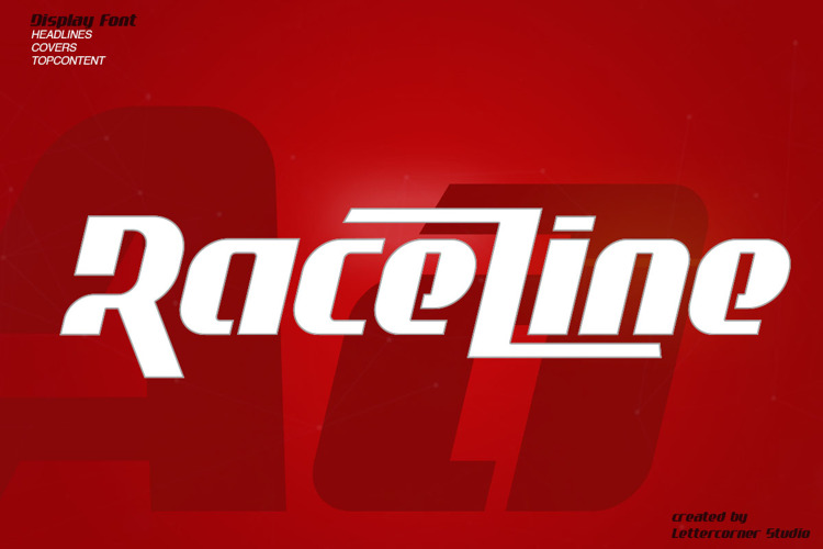 Raceline Font
