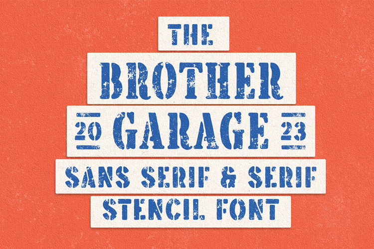 Brother Garage Font