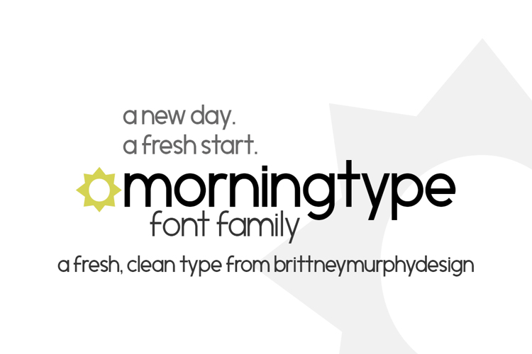 morningtype Font