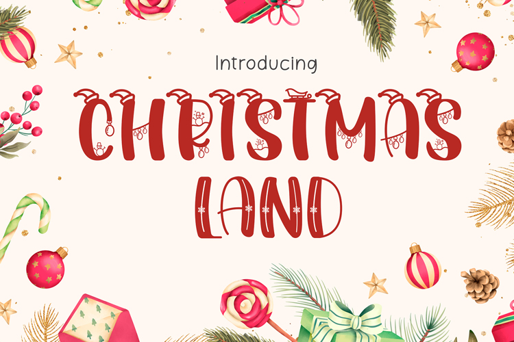 Christmasland Decorative Font