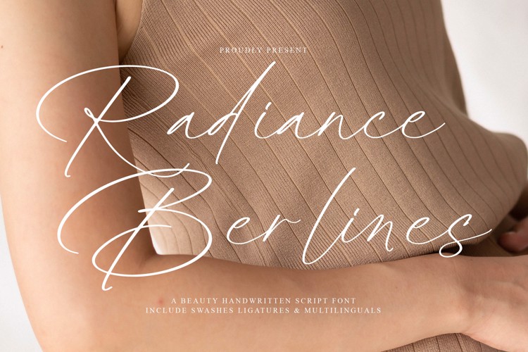 Preview of Radiance Berlines Font