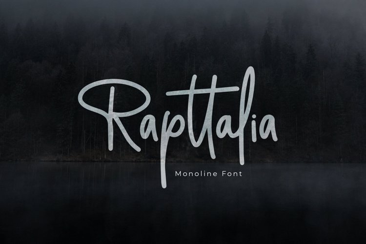 Preview of Rapttalia Font