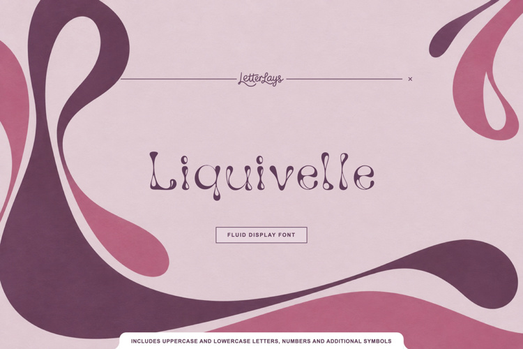 Preview of Liquivelle Font