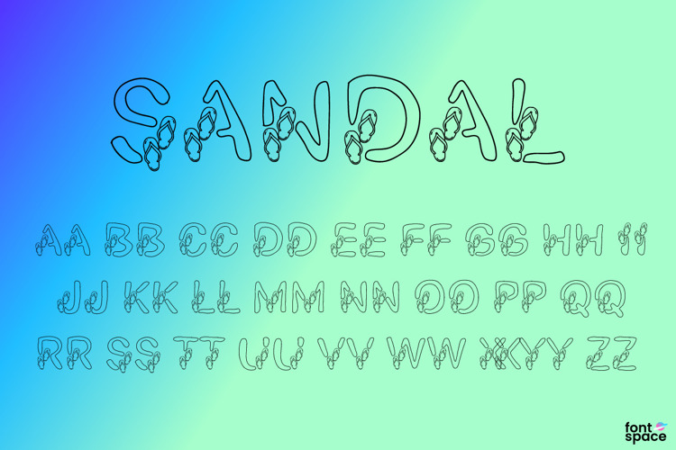 Sandal Font