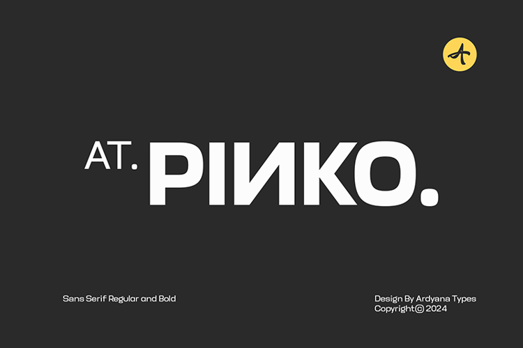 AT Pinko Font