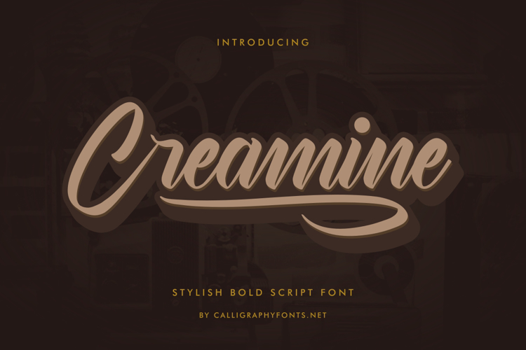 Creamine Font