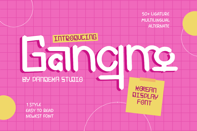 Gangmo Font