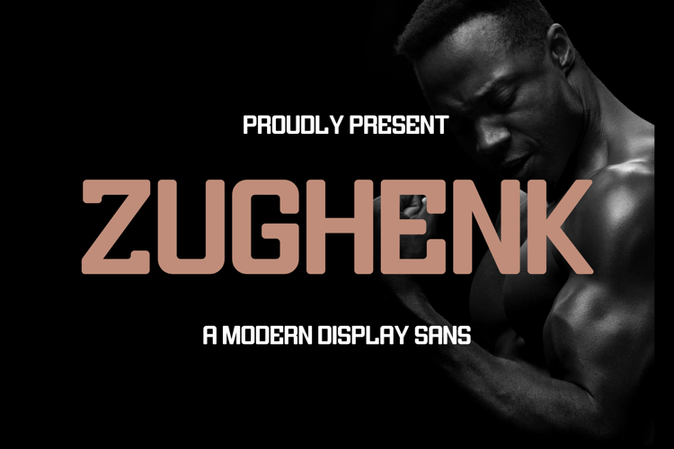Preview of Zughenk Font