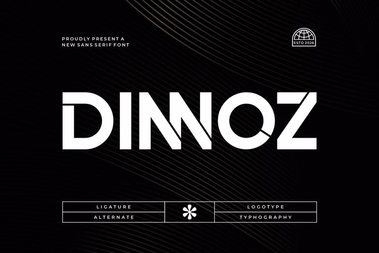 Preview of Dinnoz Font