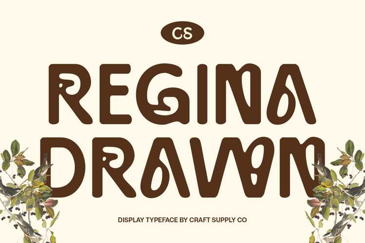 Preview of CS Regina Drawn Font