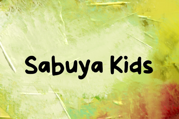 s Sabuya Kids Font