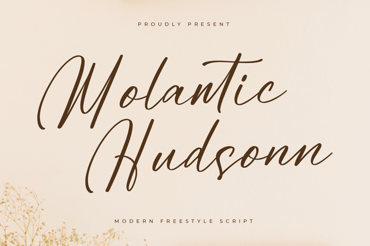 Molantic Hudsonn Font