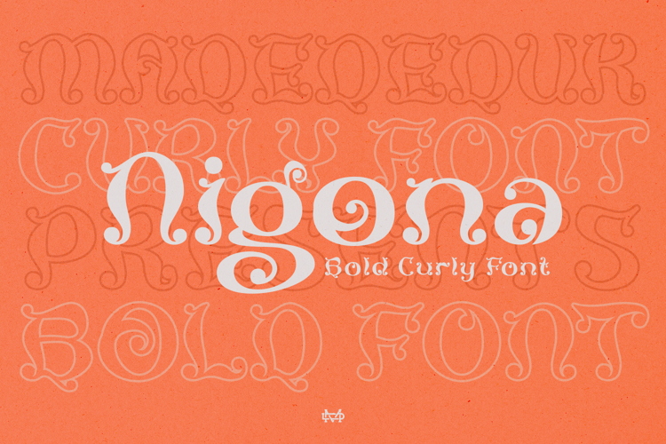 Preview of Nigona Font