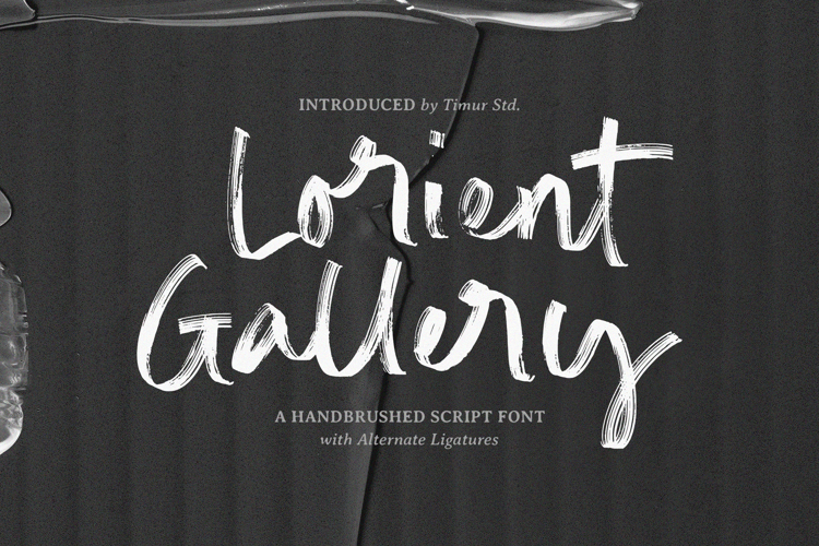 Lorient Gallery Font