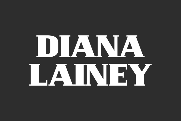 Preview of Diana Lainey Font