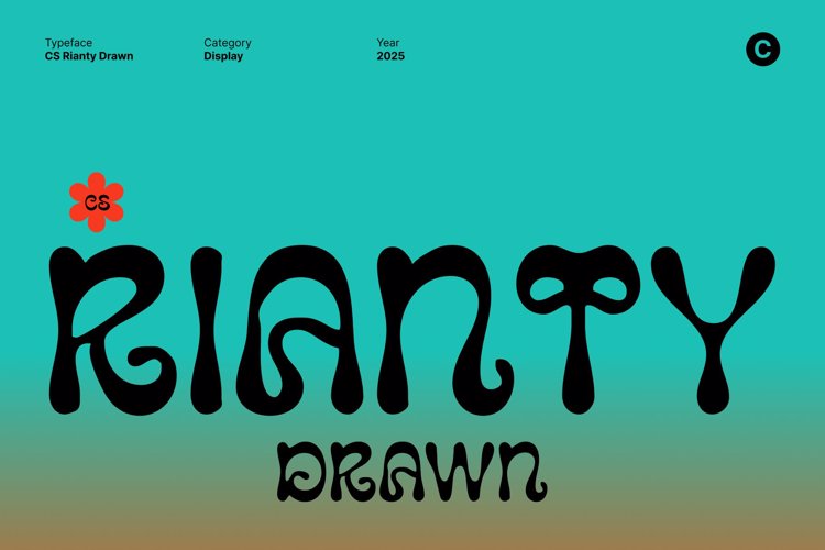 Preview of CS Rianty Drawn Font