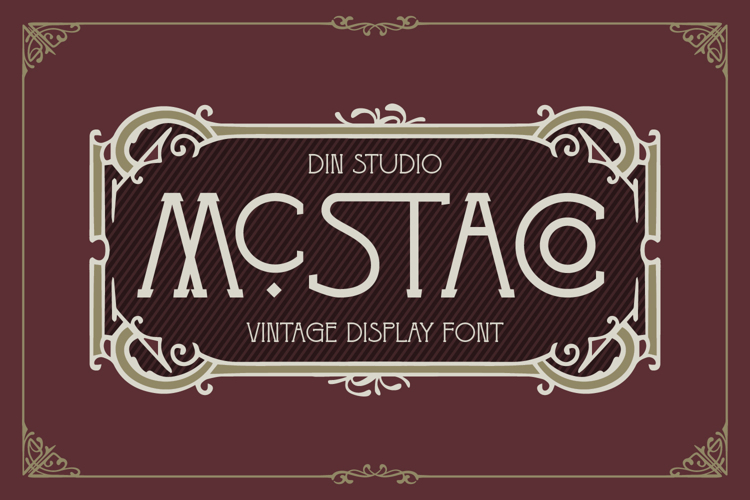 Mcstaco Font