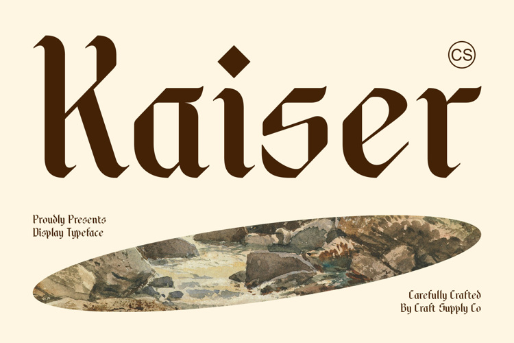 CS Kaiser Font