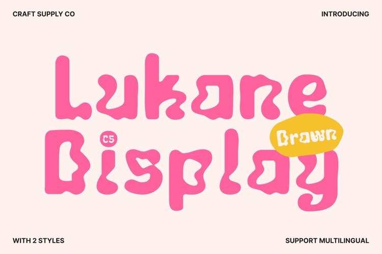 Preview of CS Lukane Drawn Font