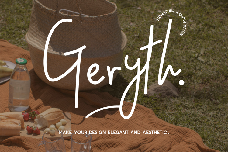 Geryth DEMO Font