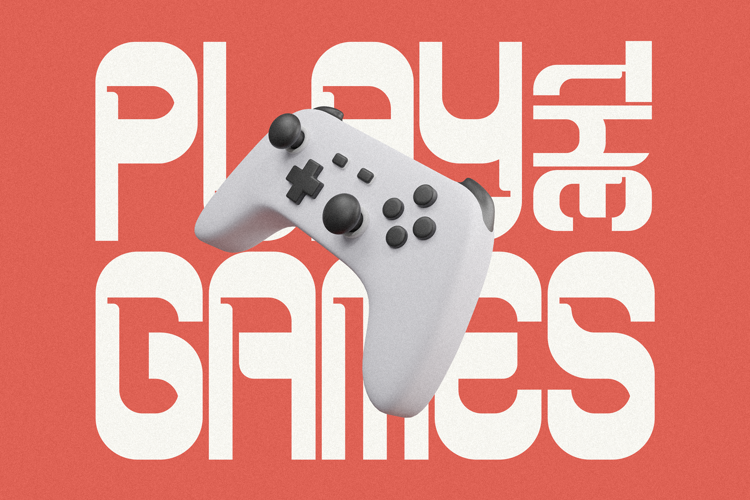 Preview of Power Strides Font