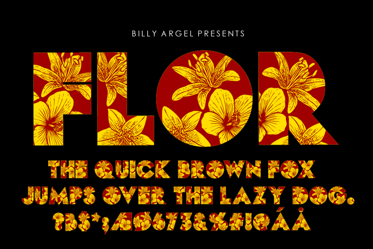 FLOR Font