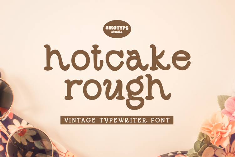 Preview of Hotcake Rough Font