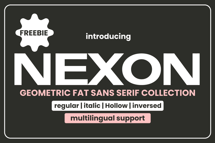 Preview of Nexon Font