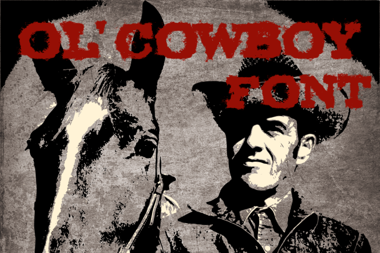 Ol' Cowboy Font