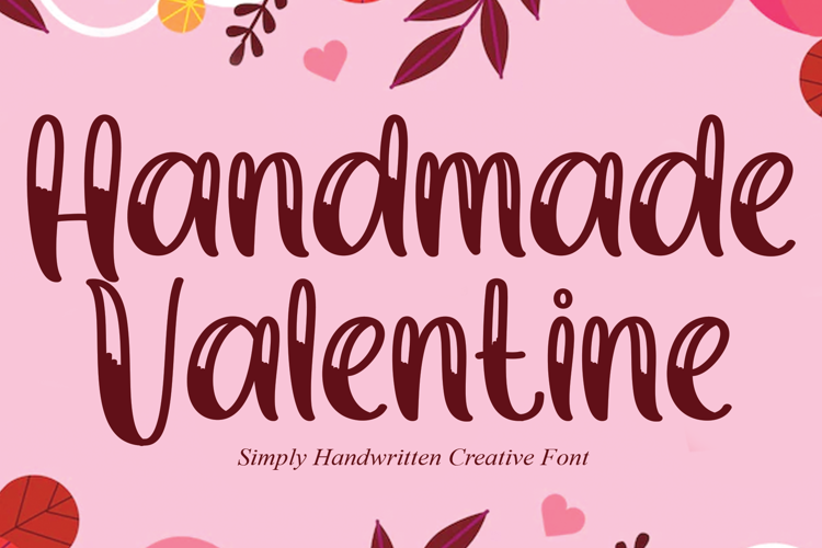 Handmade Valentine Font