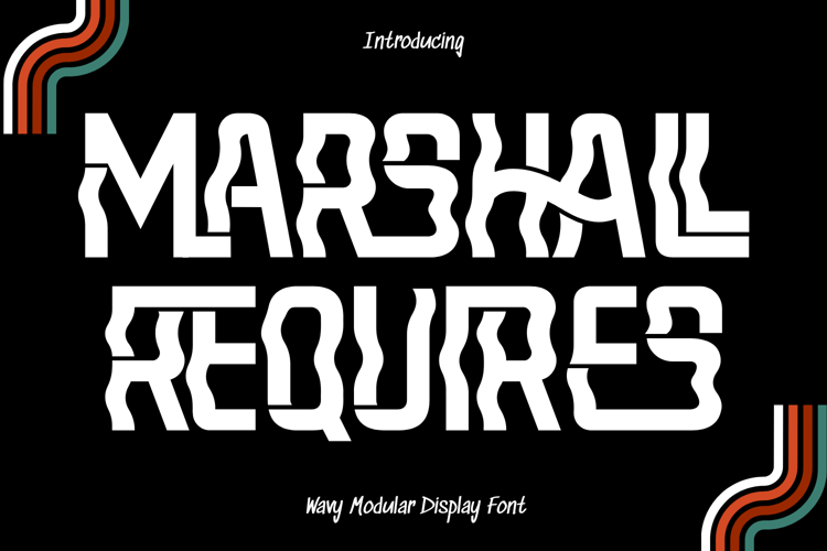 Preview of MARSHALL REQUIRES Font