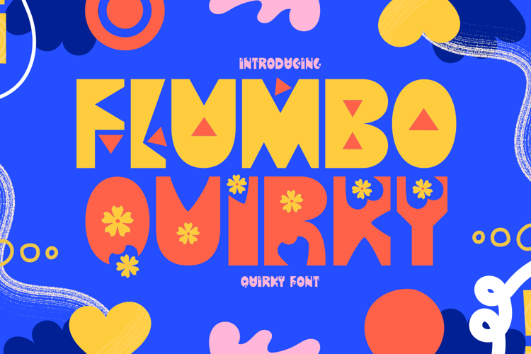 Preview of Flumbo Quirky Font