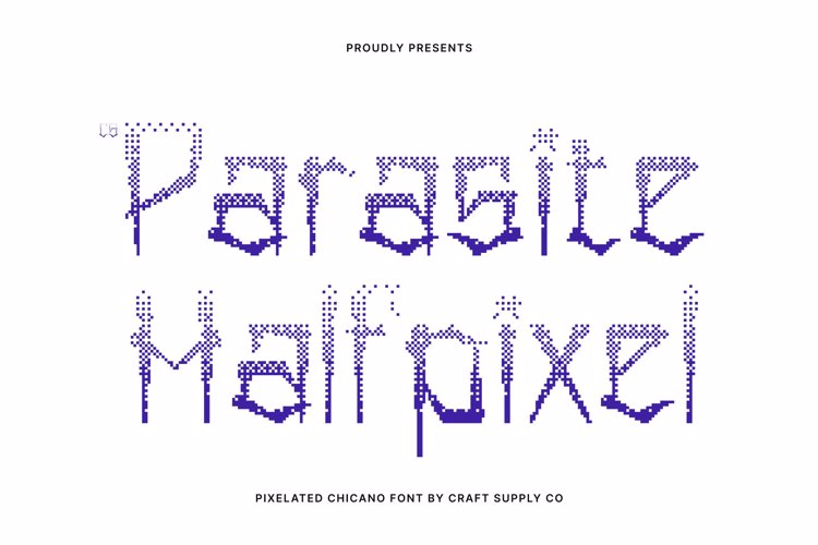 Preview of CS Parasite Halfpixel Font