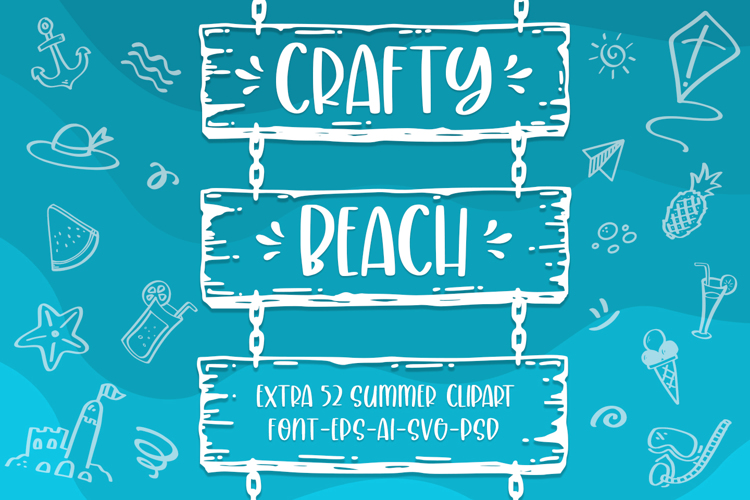 Crafty Beach Font