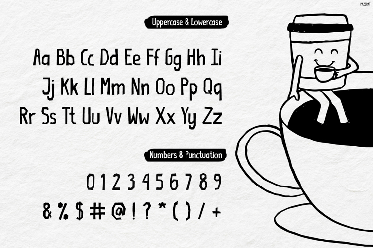Preview of Pazerat Font