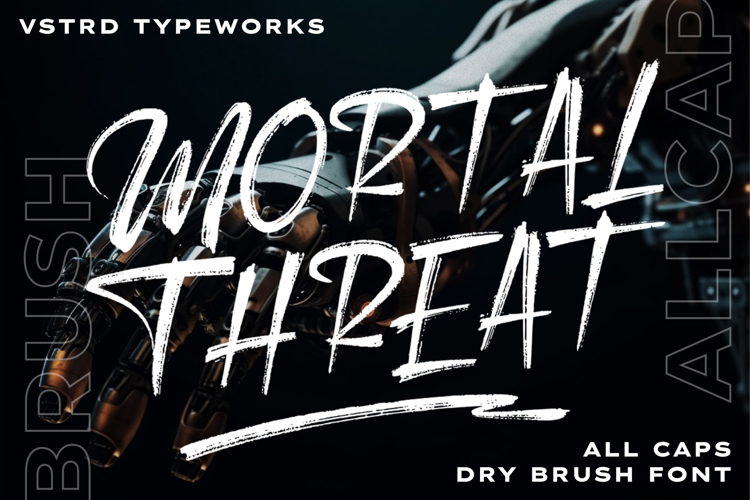 Mortal Threat Font