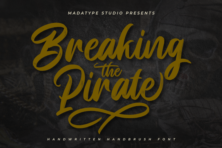 Breaking Pirate Font