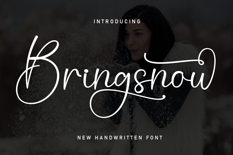 Preview of Bringsnow Font