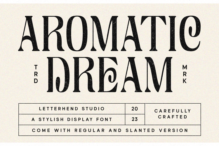 Aromatic Dream Font