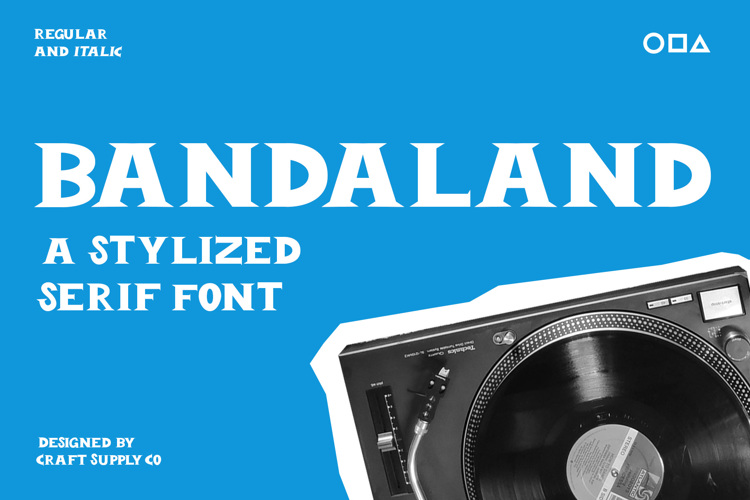 Bandaland Font