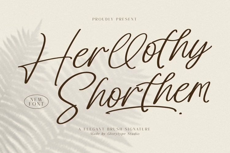 Herllothy Shorthem Font