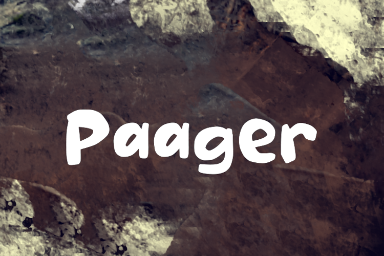 Paager Font