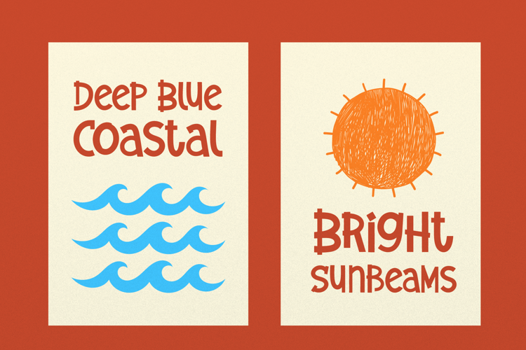 Preview of Solagrain Analog Font