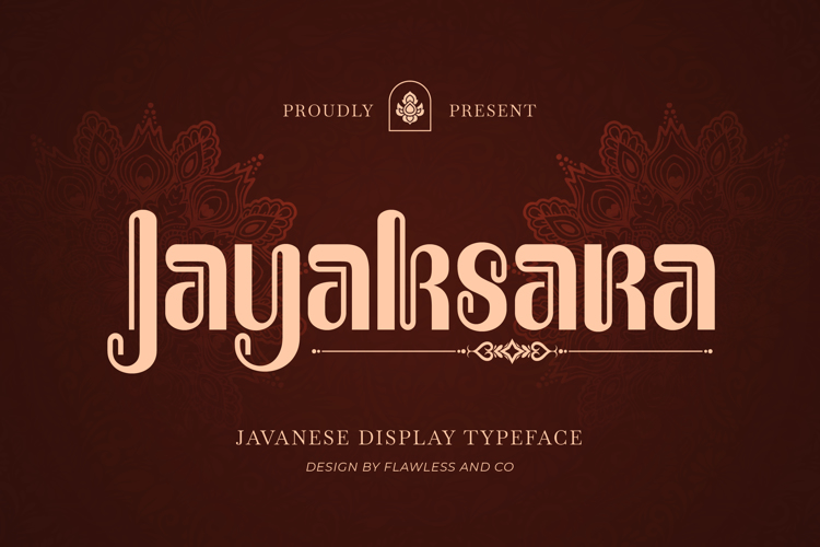 Preview of JAYAKSARA Font