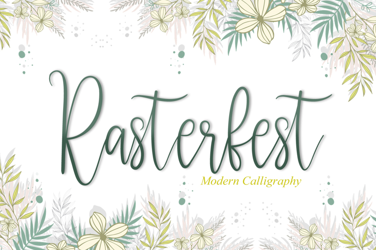 Rasterfest Font