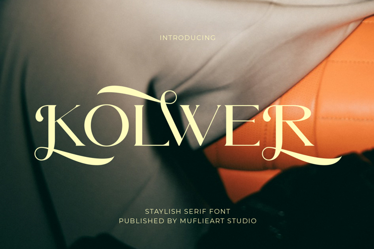 Preview of Kolwer Font